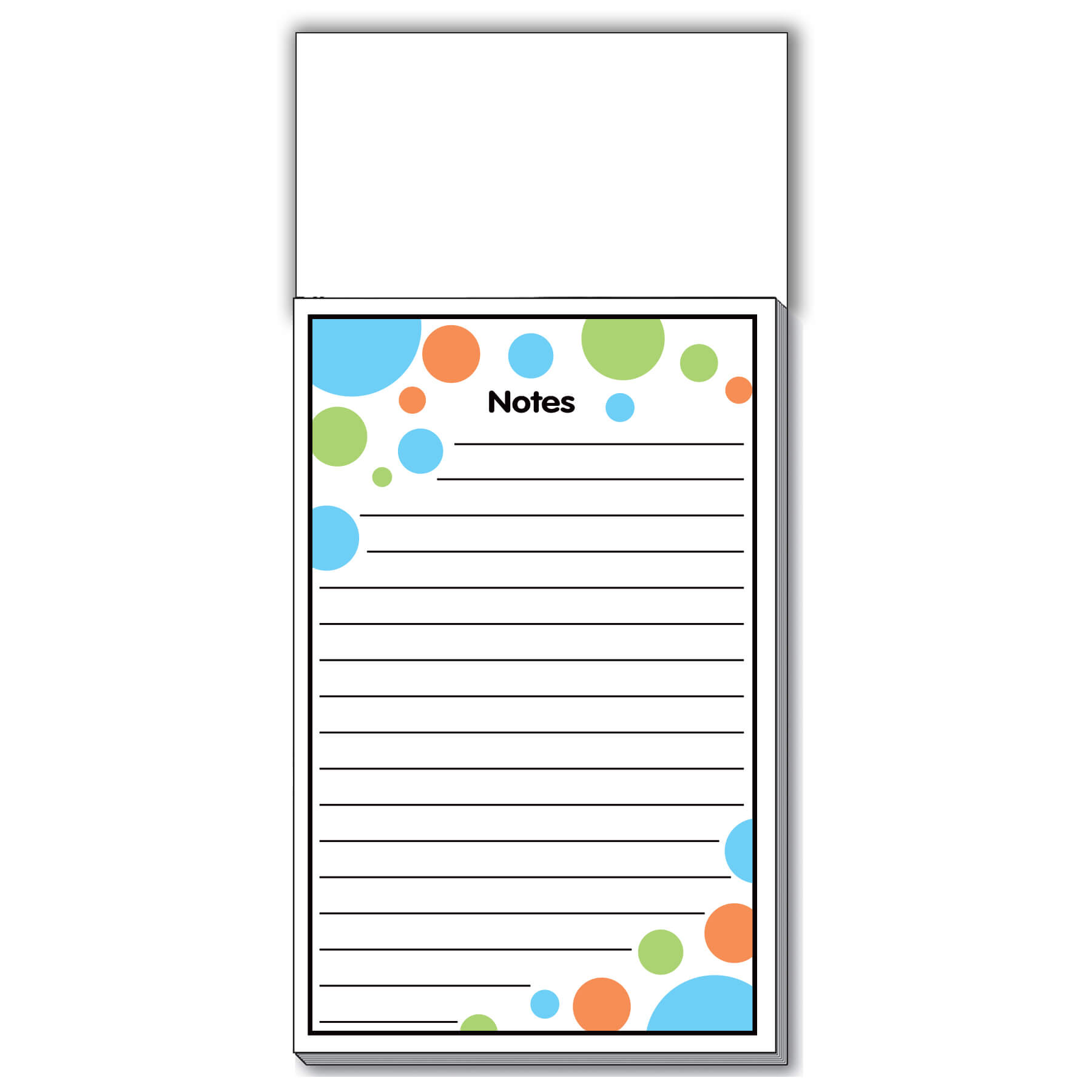 Blank Magnet with Bubbles Pad